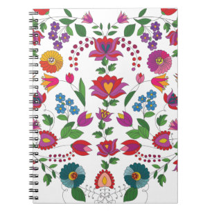 Cuaderno Colorido Floral Kalocsa