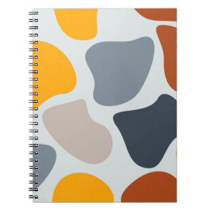 Cuaderno Colorido, fresco, moderno y geométrico
