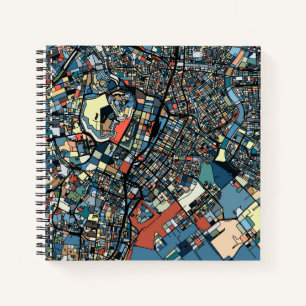 Cuaderno Colorido mapa de Tokio