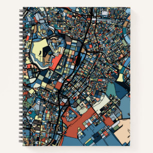 Cuaderno Colorido mapa de Tokio