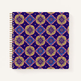 Cuaderno Colorido patrón de Mandala de Moda Boho