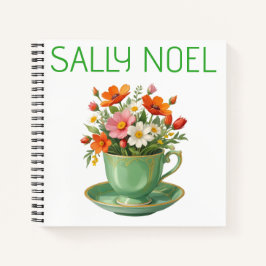 Cuaderno colorido personalizado