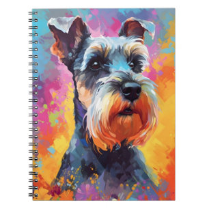 Cuaderno Colorido Schnauzer en miniatura