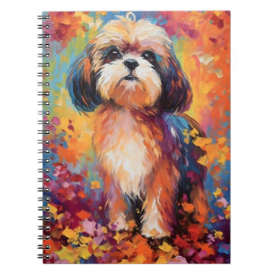 Cuaderno Colorido Shih Tzu