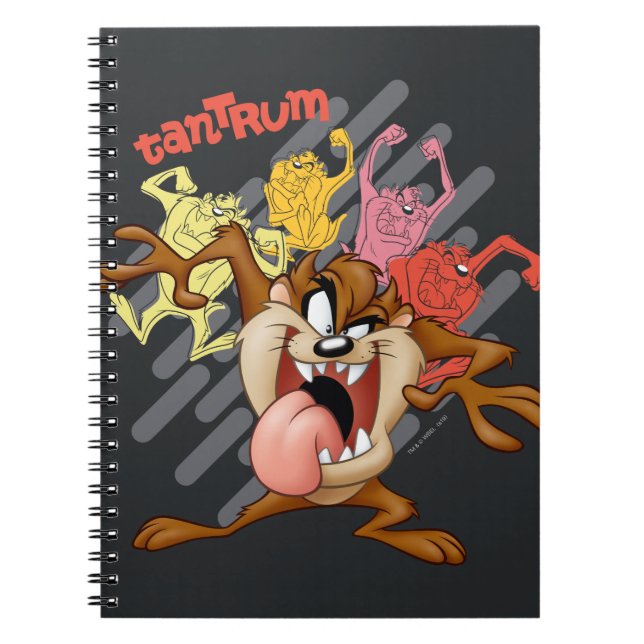 Cuaderno Colorido "Tantrum" TAZ™ (Frente)