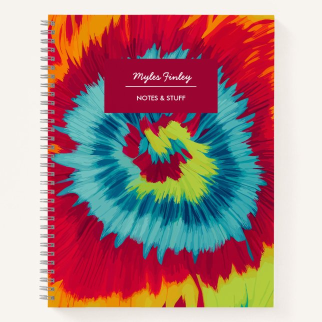 Cuaderno Colorido tinte (Anverso)
