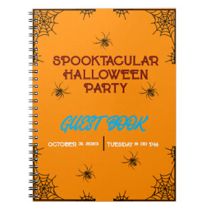 CUADERNO COLORIDO TRENDY HALLOWEEN SPOOKY FIESTA INVITADO