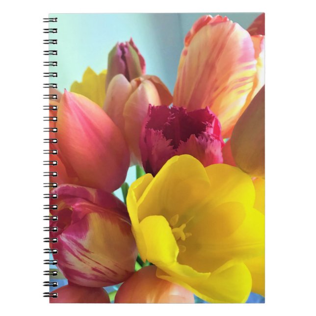 Cuaderno Colorido Tulip Bouquet (Frente)