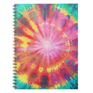 Cuaderno Colorido vibrante tinte de los dedos #1