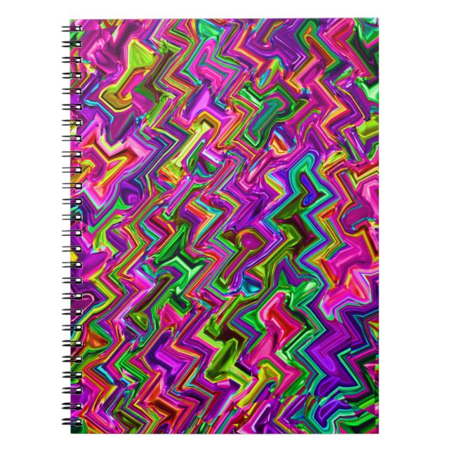 Cuaderno Colorido Zigzag #2 - (Frente)