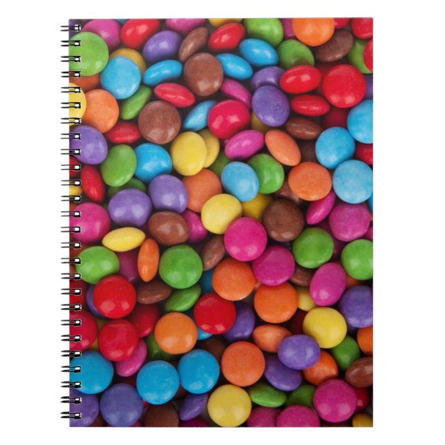 Cuaderno Coloridos dulces de chocolate (Frente)