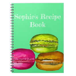 Cuaderno Coloridos Macarons acuarela arte funky