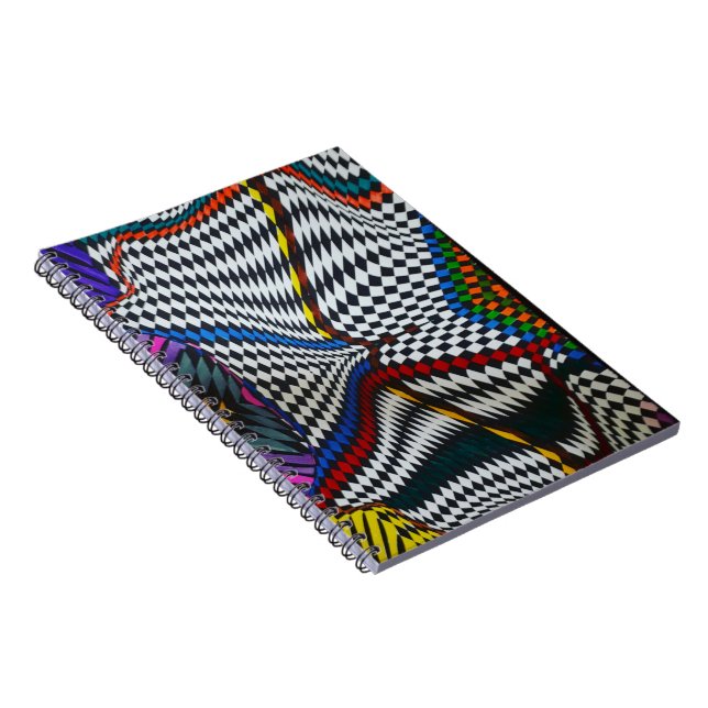 Cuaderno Colourful Optical Illusion Notebook (Lado Derecho)