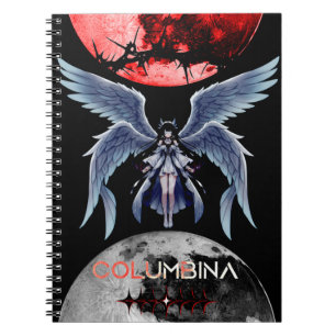 Cuaderno columbina - genshin