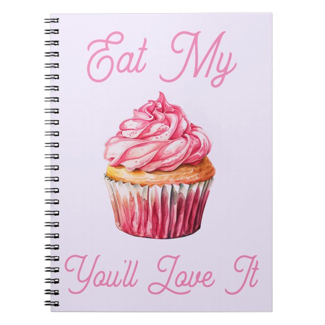 Cuaderno Coma mi portátil Muffin (Frente)