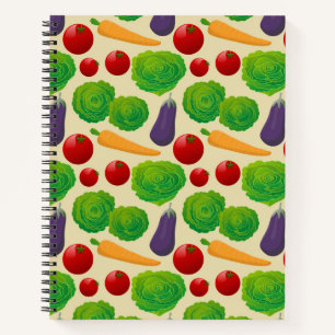 Cuaderno Coma tus vegetales