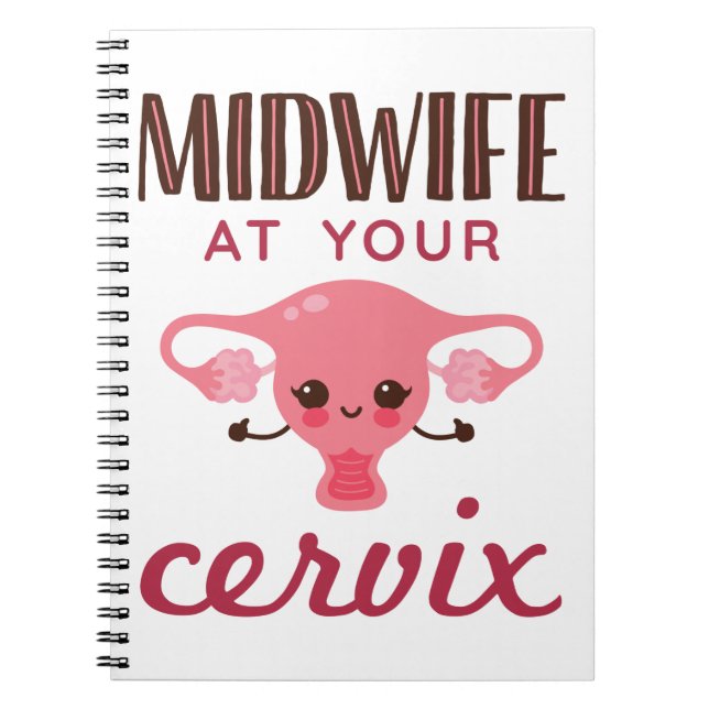 Cuaderno Comadrona en tu parteras Cervix (Frente)