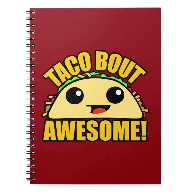 Cuaderno Combate del Taco impresionante (Frente)