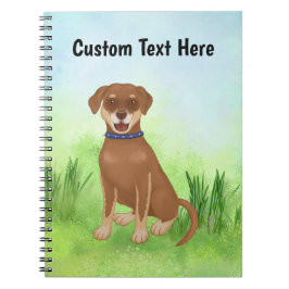 Cuaderno Combinación personalizada de laboratorio de chocol