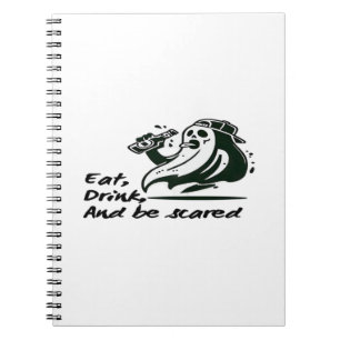 Cuaderno Come Bebe Y Sé Terrorífico Club Espeluznante Genia