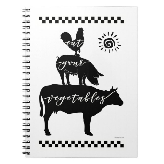 CUADERNO ¡COME SUS VERDURAS! (Frente)