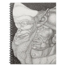 Comediante (1904) impreso por Paul Klee