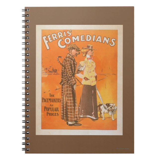 Cuaderno Comediantes de Ferris "marcapasos a precios popula (Frente)
