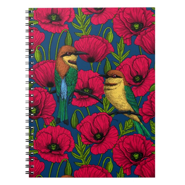 Cuaderno Comedores de abejas y amapolas (Frente)
