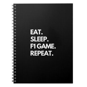 Cuaderno Comer el sueño F1 Juego Repetir