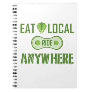 Cuaderno Comer local, ir a cualquier lugar