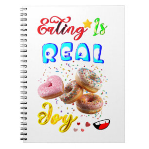 Cuaderno Comer Papelería Es Un Verdadero Placer