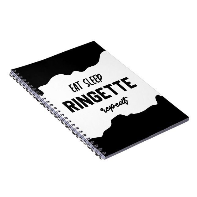 Cuaderno Comer Ringette Sleep Repetir Ringette Player Regal (Lado Derecho)