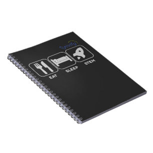 Cuaderno Comer SISTEMA de sueño con el logotipo Vivify