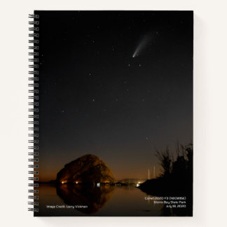 Cuaderno Cometa 2020 F3 (NEOWISE) Nota de Larry Vickman