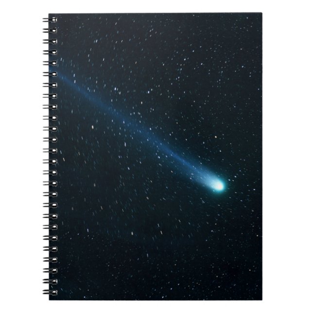 Cuaderno Cometa en el cielo nocturno (Frente)