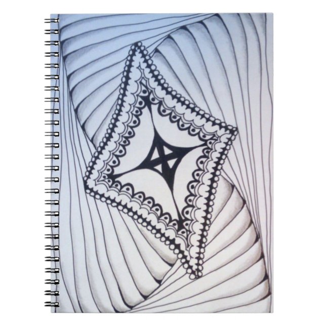 Cuaderno Cometa en el Doodle del Viento (Frente)