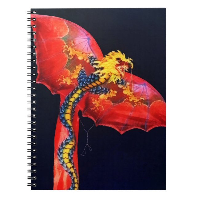 Cuaderno Cometa roja del dragón (Frente)