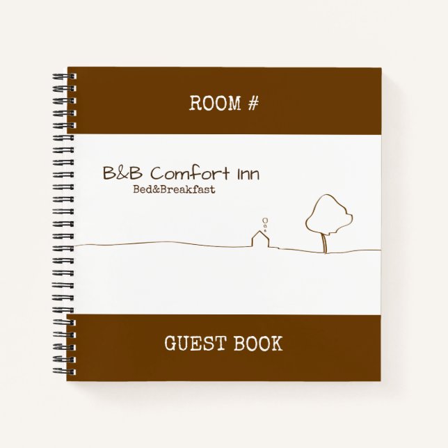 Cuaderno Comfort Inn Guest Book (Anverso)