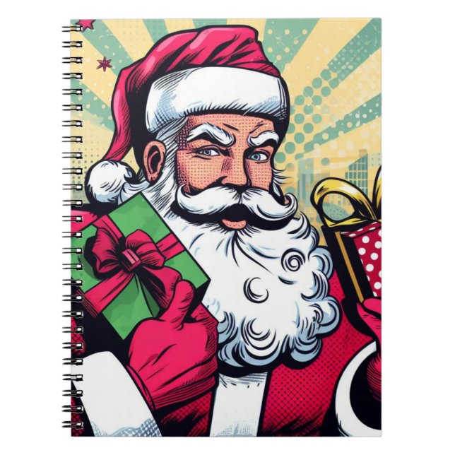 Cuaderno Comic book Santa/Navidades (Frente)