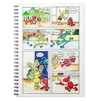 Cuaderno Comic mit Fantasy-Figuren