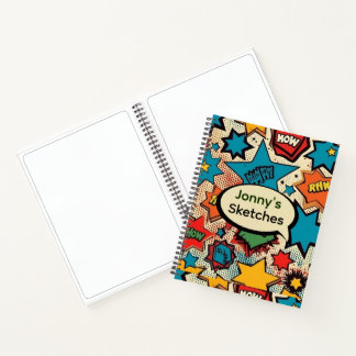Cuaderno Comic Personalized Sketch 