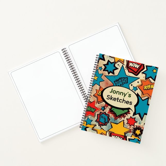 Cuaderno Comic Personalized Sketch  (Interior)