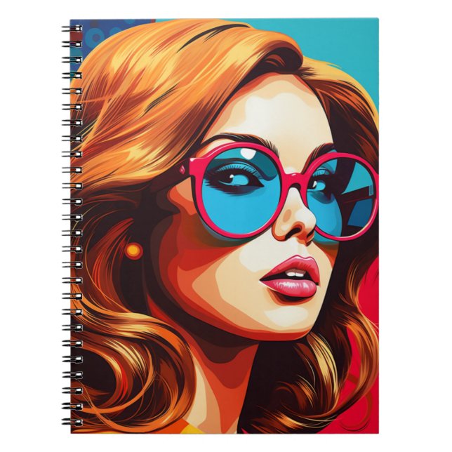 Cuaderno Comic Pop Art Girl (Frente)