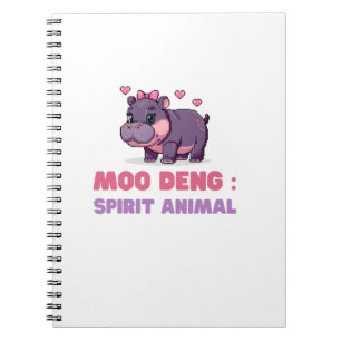 Cuaderno Cómico MOO DENG SPIRIT ANIMAL Adventure Seeker Ou