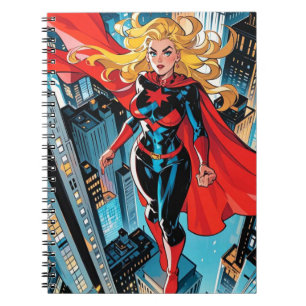 Cuaderno Cómics americanos, superhéroe de los cómics americ