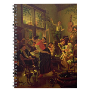 Cuaderno Comida de la familia (aceite en lona)