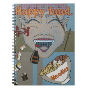 Cuaderno Comida feliz