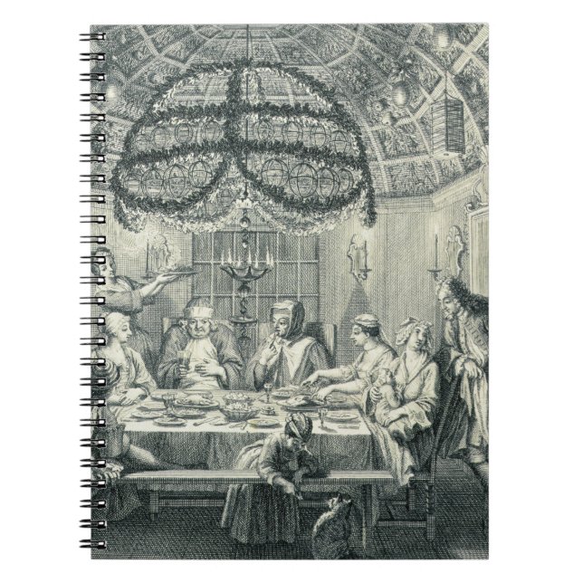 Cuaderno Comida judía durante el banquete de los (Frente)