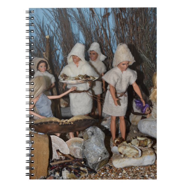 Cuaderno Comida jurásica. (Frente)