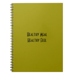 Cuaderno Comida saludable